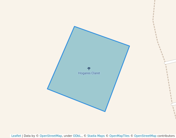 walking in Hogares Claret map in Medellín