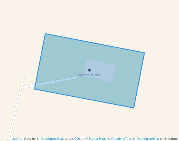 walking in Memorial Park map in Colinton