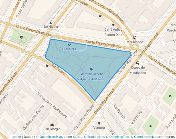 Giardino Cesare Valperga di Masino