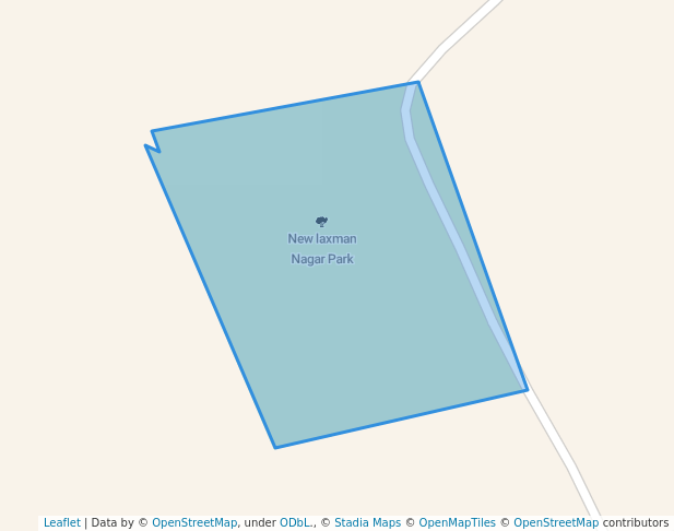 walking in New laxman Nagar Park map in Ludhiana