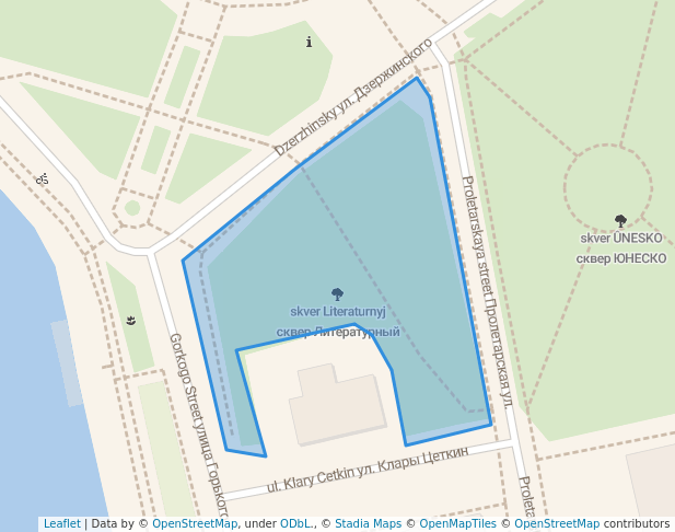 сквер Литературный