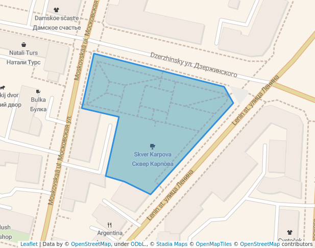 Сквер Карпова