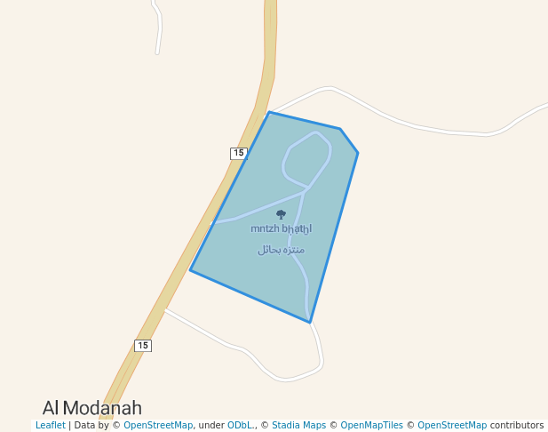 منتزه بحاثل in Halaba | Map and Routes
