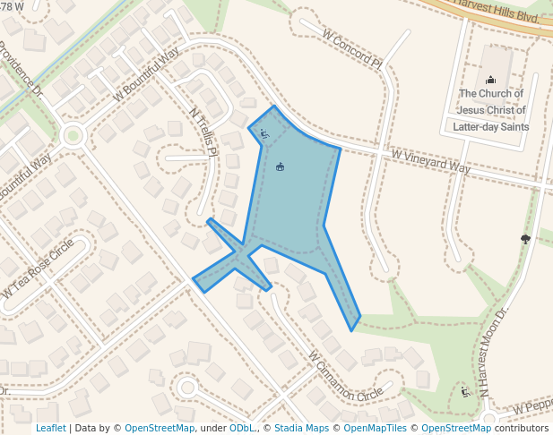 walking in West Vineyard Park map in Saratoga Springs