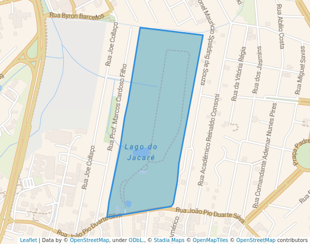 walking in Parque Ecológico do Córrego Grande map in Florianópolis