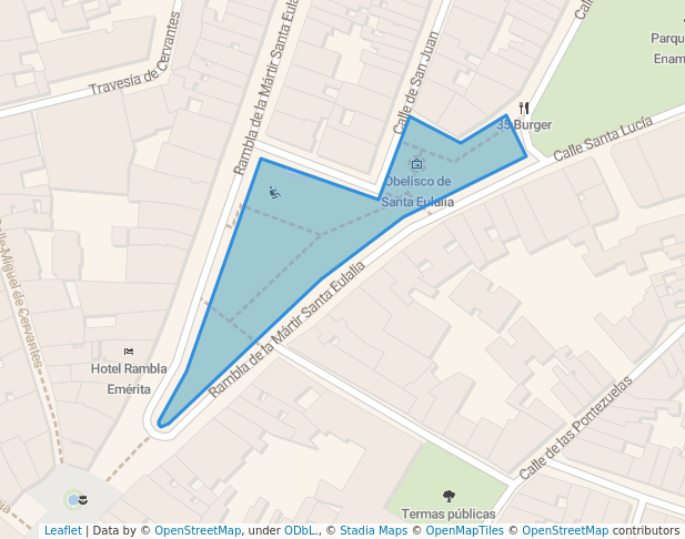 Parque de la Rambla de Santa Eulalia