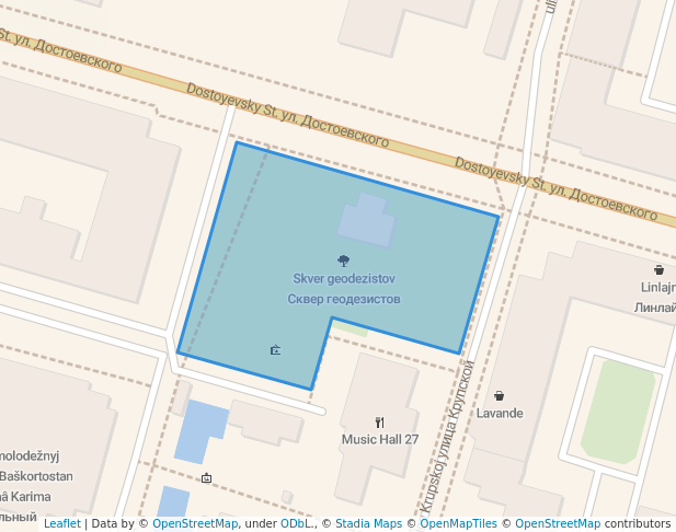 Сквер геодезистов