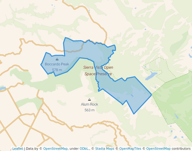 Sierra Vista Open Space Preserve
