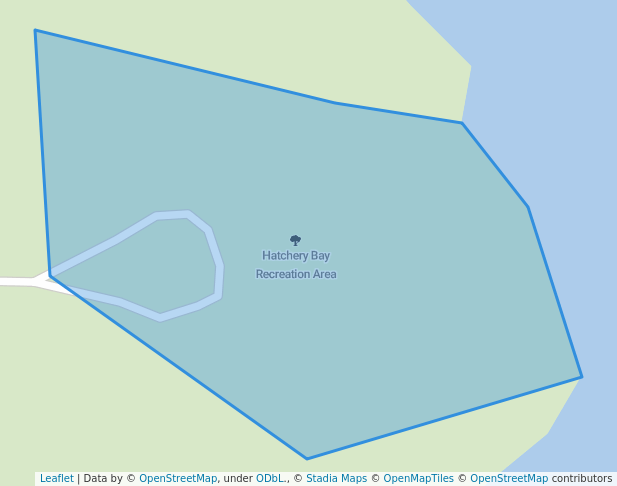 walking in Hatchery Bay Recreation Area map in Jindabyne