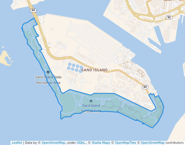 Sand Island State Recreation Area in Honolulu | Map and Routes