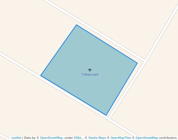 walking in Taltala park map in Kalyani