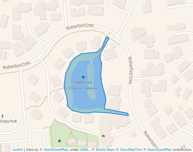 Rutherford Crescent Reserve