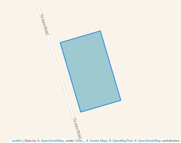 walking in Te Awa South Recreation Reserve map in Temuka