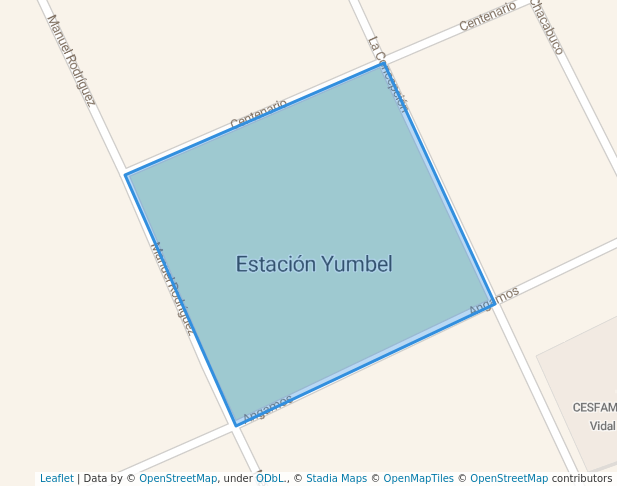 Plaza de Armas Yumbel Estación