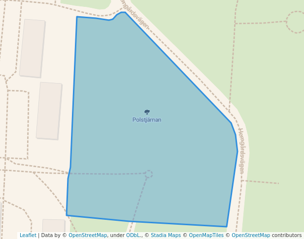 walking in Polstjärnan map in Hällefors