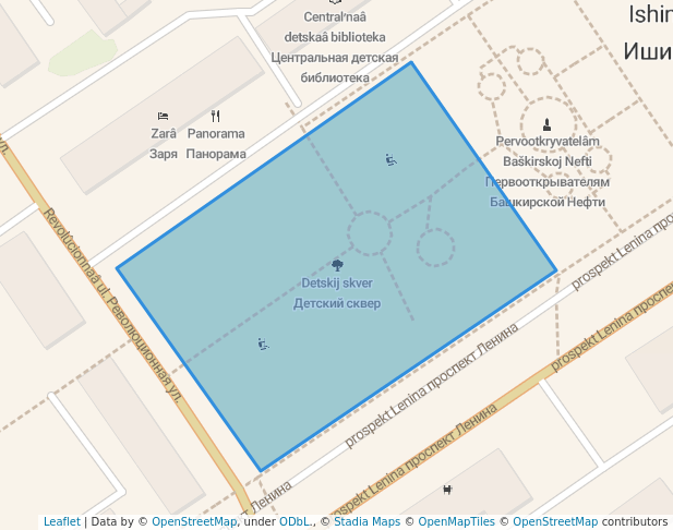 Детский сквер