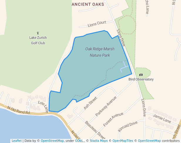 Oak Ridge Marsh Nature Park