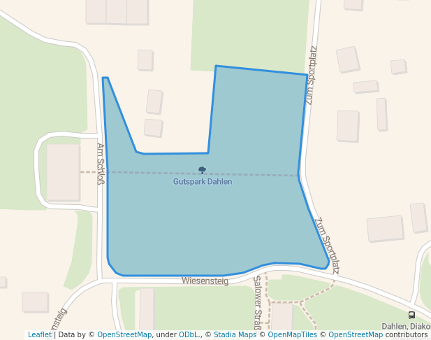 Gutspark Dahlen in Brunn | Map and Routes