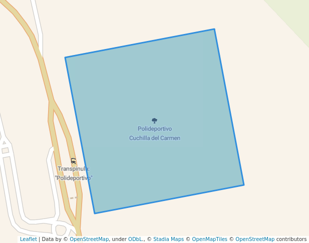 walking in Polideportivo Cuchilla del Carmen map in Guatemala City