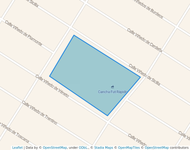 walking in Campo Deportivo map in Los Mochis