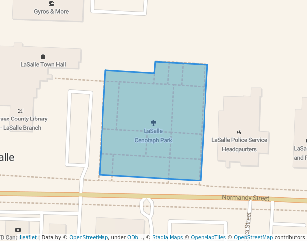 LaSalle Cenotaph Park