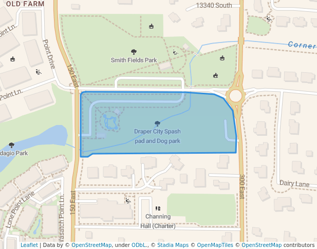 Draper City Spash pad and Dog park