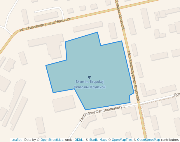 Сквер им. Крупской