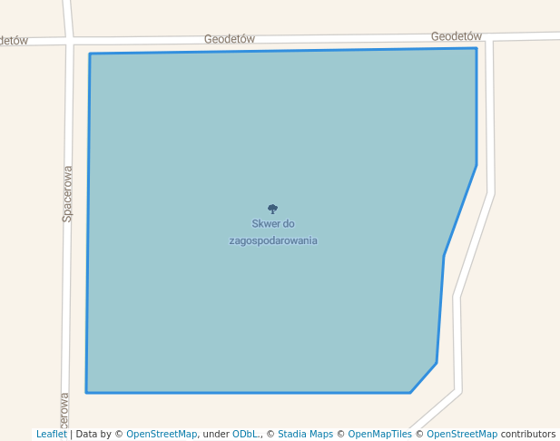 walking in Skwer do zagospodarowania map in Wyszków