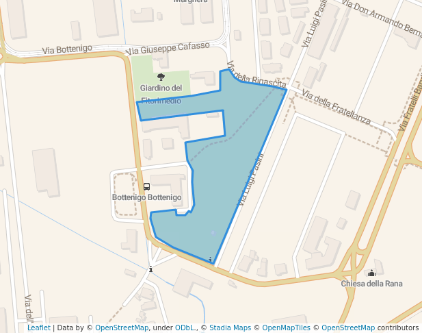 Area verde Via Pisani