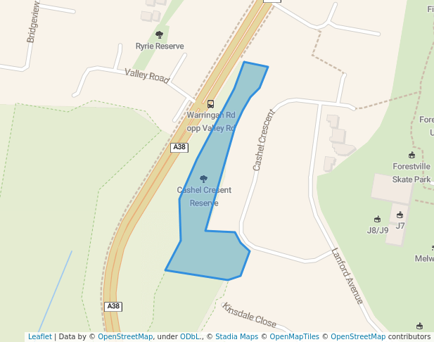 Cashel Cresent Reserve