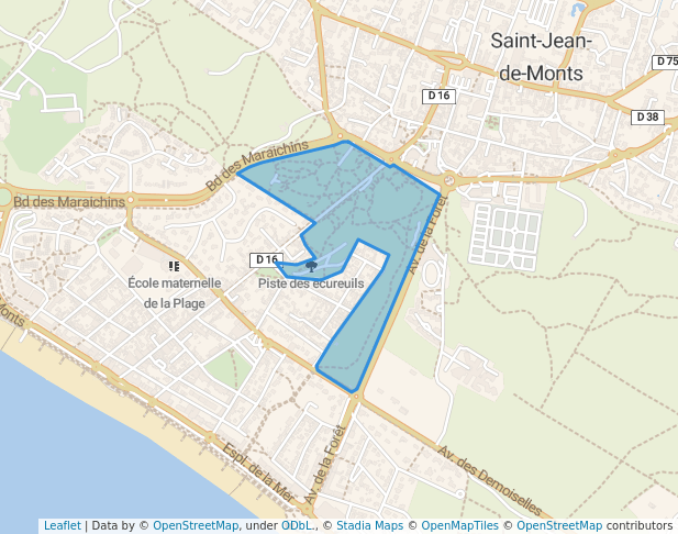 Piste des écureuils