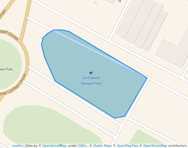 walking in Jai Prakash Narayan Park map in Bhubaneswar