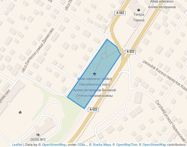 Аллея ветеранов Великой Отечественной войны