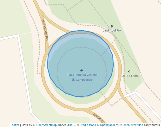 Plaza Rotonda Ventana de Campeones