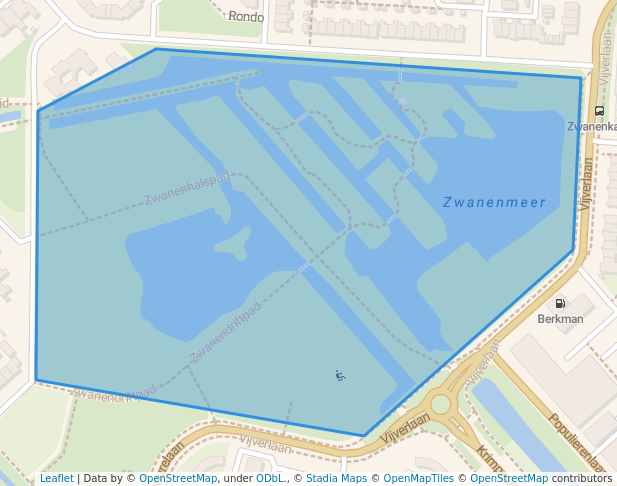 Zwaneneiland in Krimpen aan den IJssel | Map and Routes