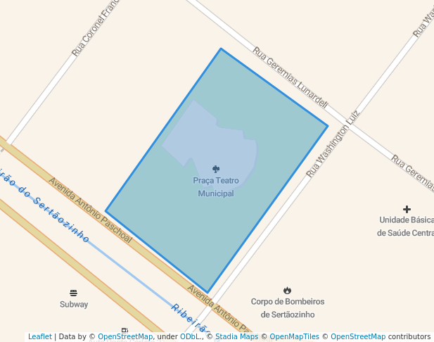 Praça Teatro Municipal