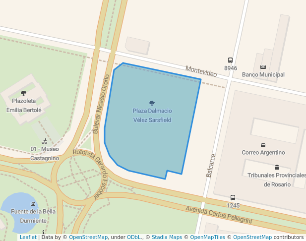 Plaza Dalmacio Vélez Sarsfield