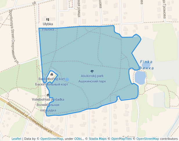 Ашукинский парк