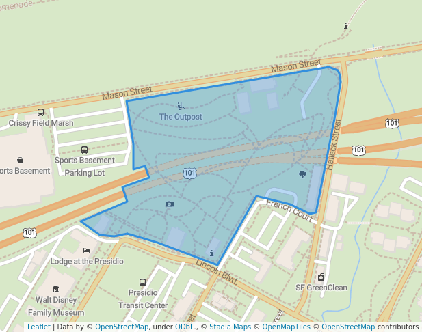 Presidio Tunnel Tops