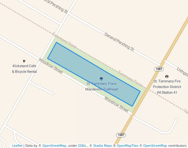 St. Tammany Trace Mandeville Trailhead