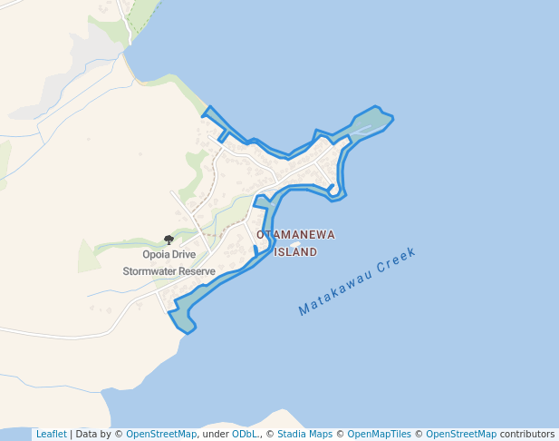 walking in Matakawau Point Reserve map in Āwhitu