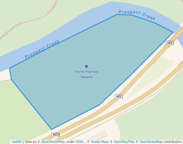 Hume Highway Reserve