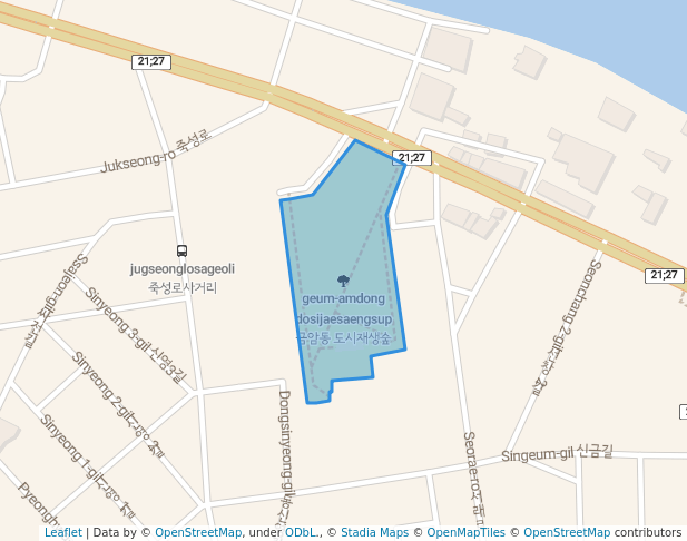 금암동 도시재생숲