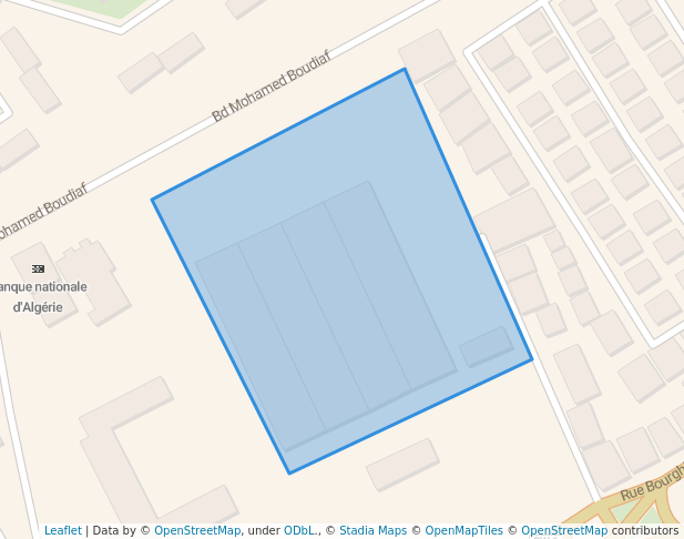 walking in Siba map in Azzaba