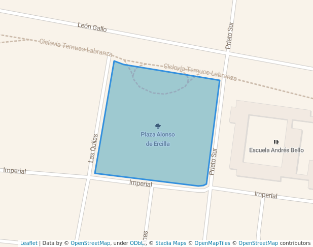 Plaza Alonso de Ercilla