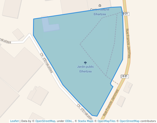 Jardin public Eihertzea