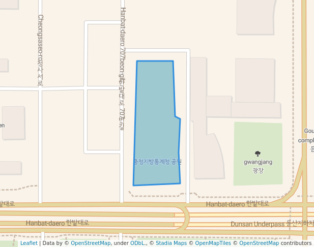 충청지방통계청 공원