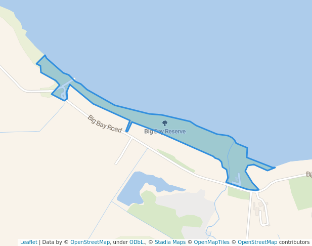 walking in Big Bay Reserve map in Manukau Heads