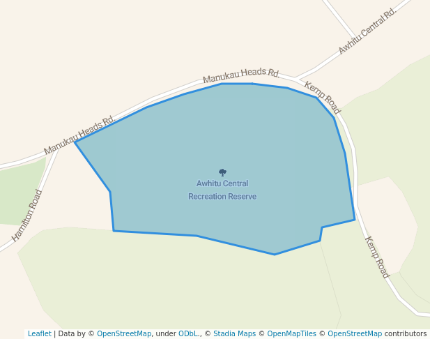 walking in Awhitu Central Recreation Reserve map in Āwhitu