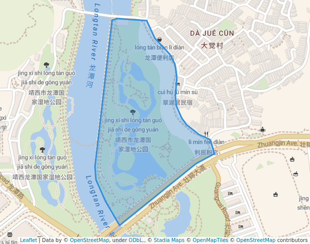 靖西龙潭湿地公园